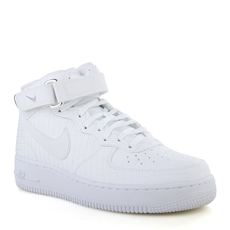 мужские белые кроссовки Nike Air Force 1 Mid '07 LV8 804609-100 - цена, описание, фото 1